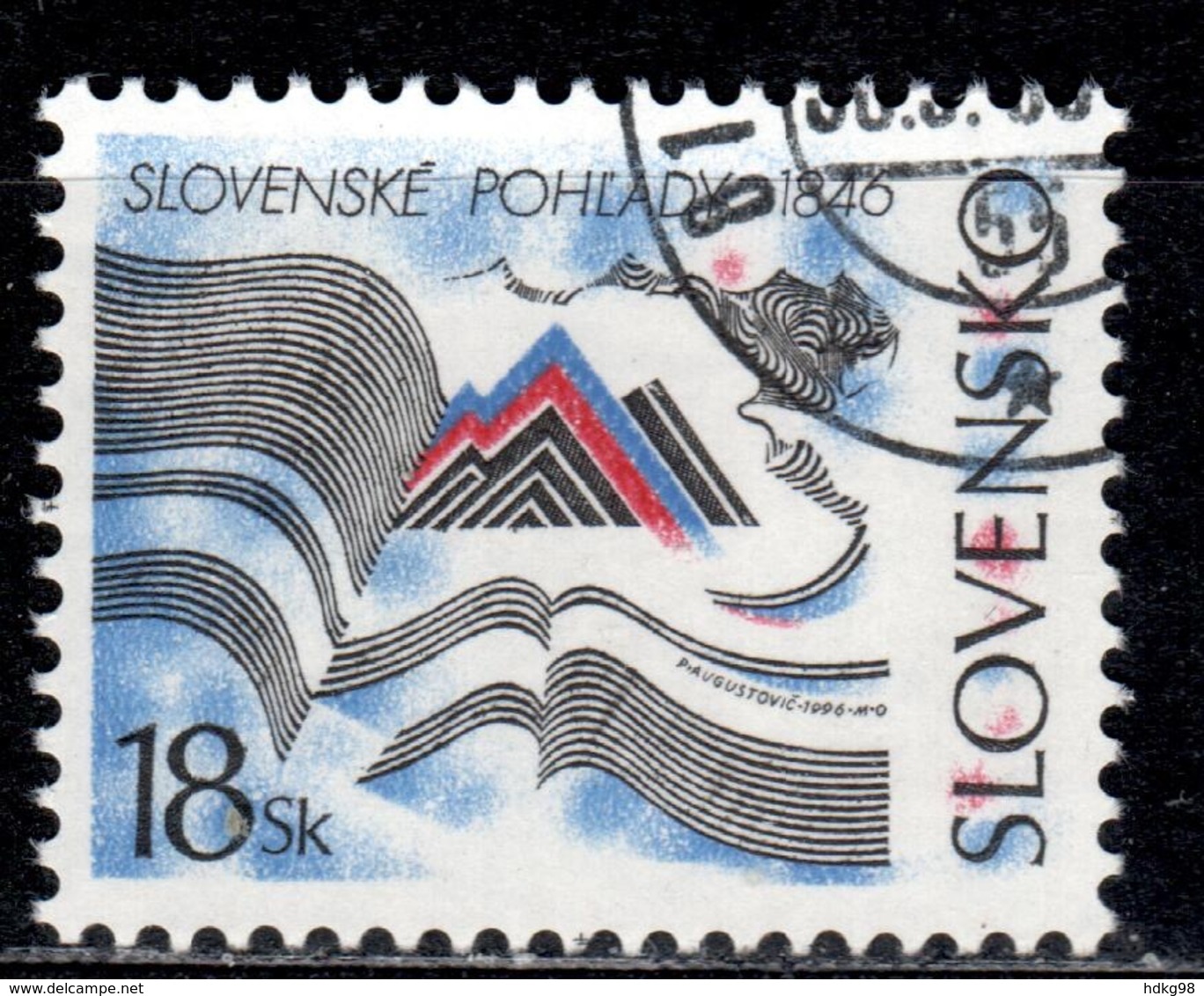 SK+ Slowakei 1996 Mi 254 255 Zeitschrift, Radamateure - Usados