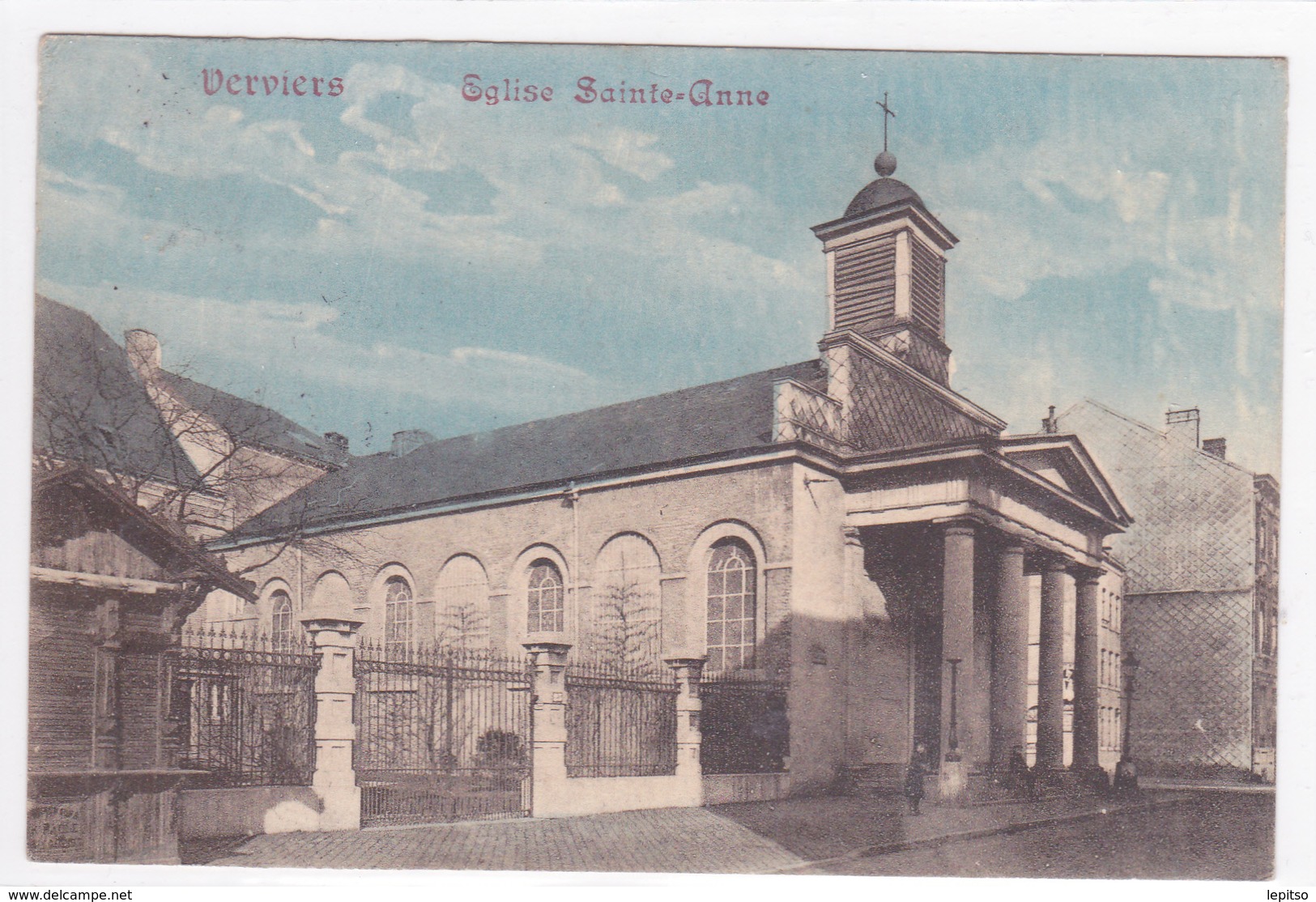 VERVIERS " Vues De La Chapelle Ste-Anne "  Circulée 1924   Voir Scans  RARE ! - Verviers