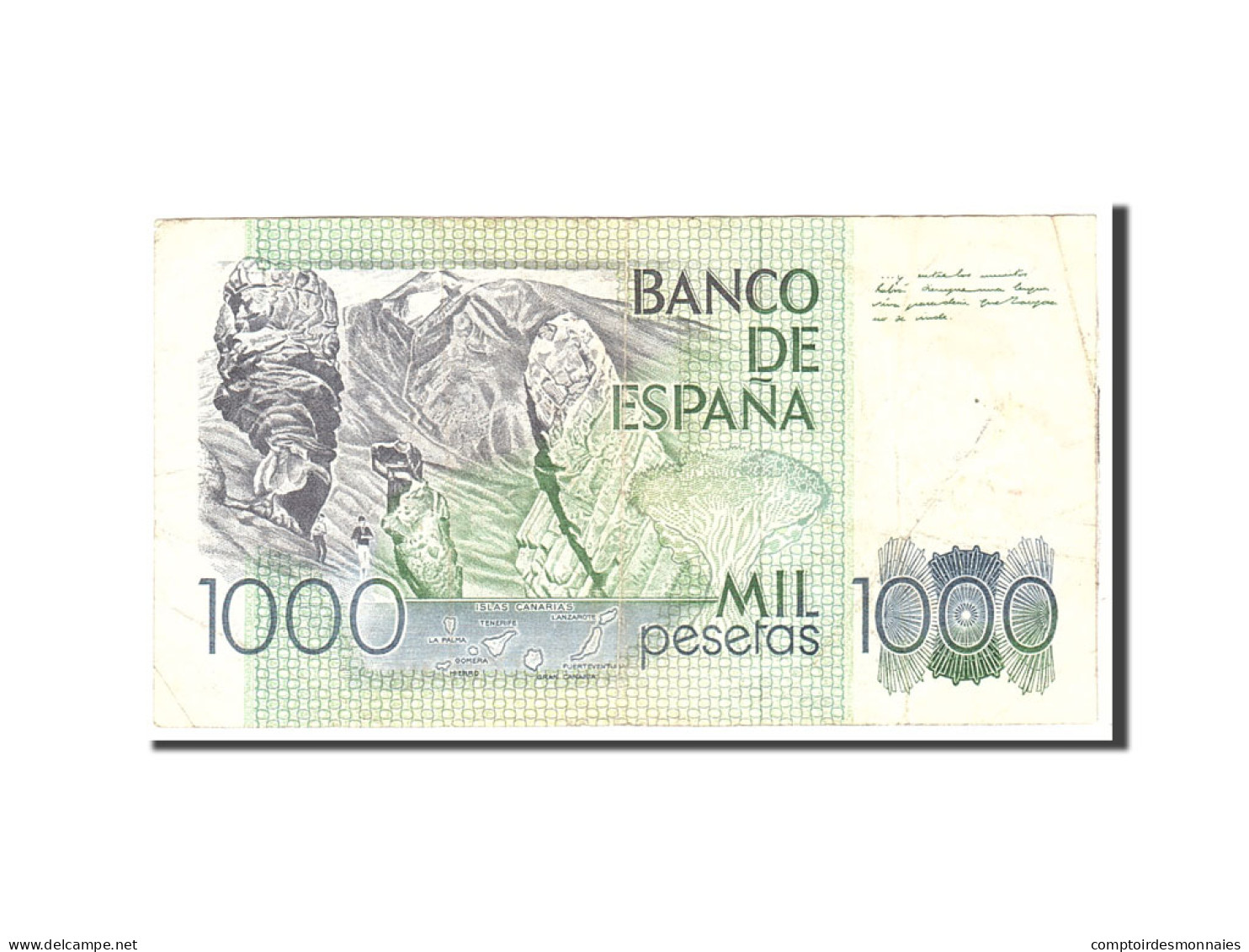 Billet, Espagne, 1000 Pesetas, 1979, 1979-10-23, KM:158, TB - [ 4] 1975-… : Juan Carlos I