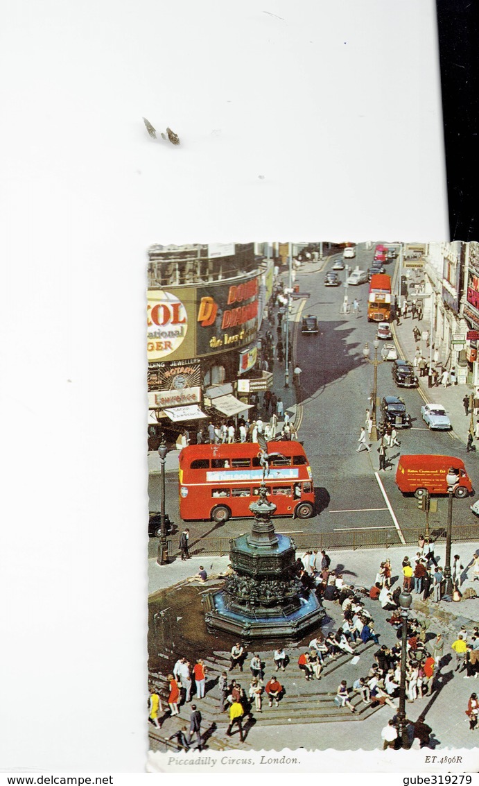 UNITED KINGDOM 1969 - POSTCARD - LONDON - PICCADILLY CIRCUS -RE ET4896R MAILRD TO VERONA (ITALY) 19,8.1969 POST7609 - Piccadilly Circus