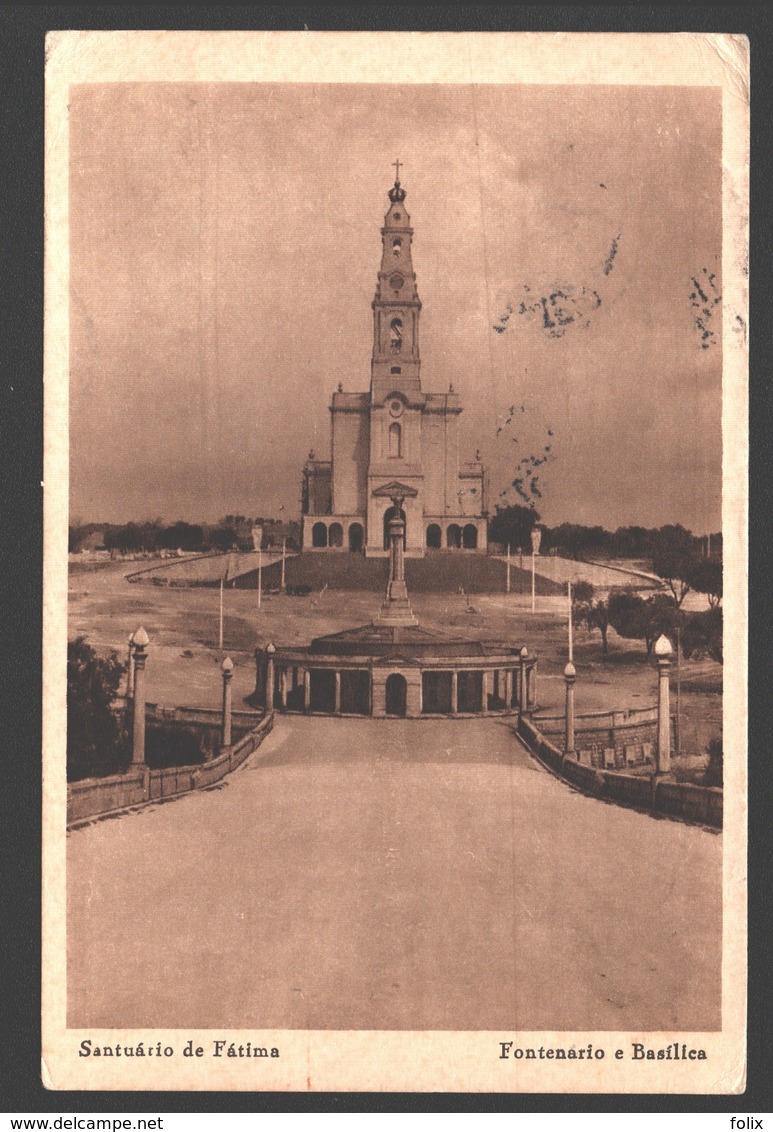 Santuario De Fatima - Fontenario E Basilica - Neogravura, Limitada - Santarem