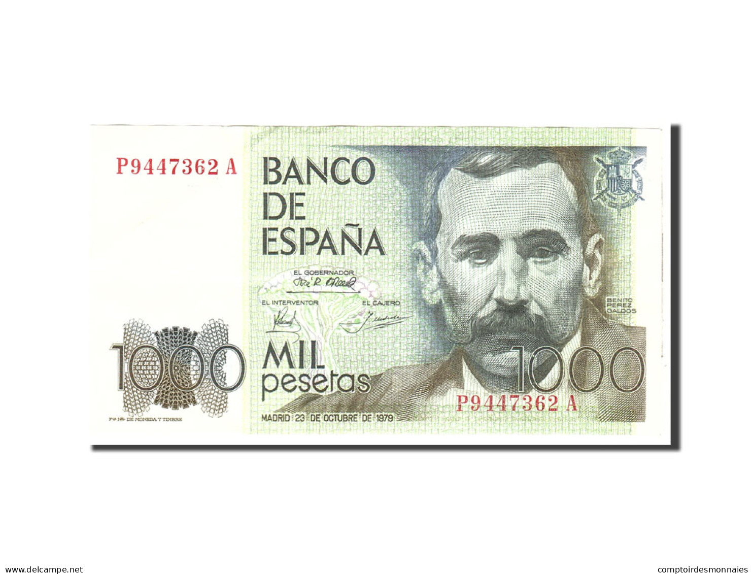 Billet, Espagne, 1000 Pesetas, 1979, 1979-10-23, KM:158, TTB - [ 4] 1975-…: Juan Carlos I.