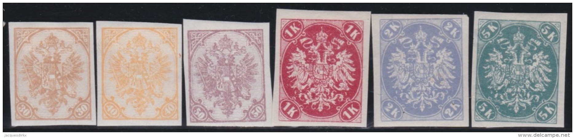 Bosnien   .   Yvert   .    6  Marken    .    *     .   Ungebraucht Mit Falz   .   /   .    Mint Hinged - Bosnien-Herzegowina