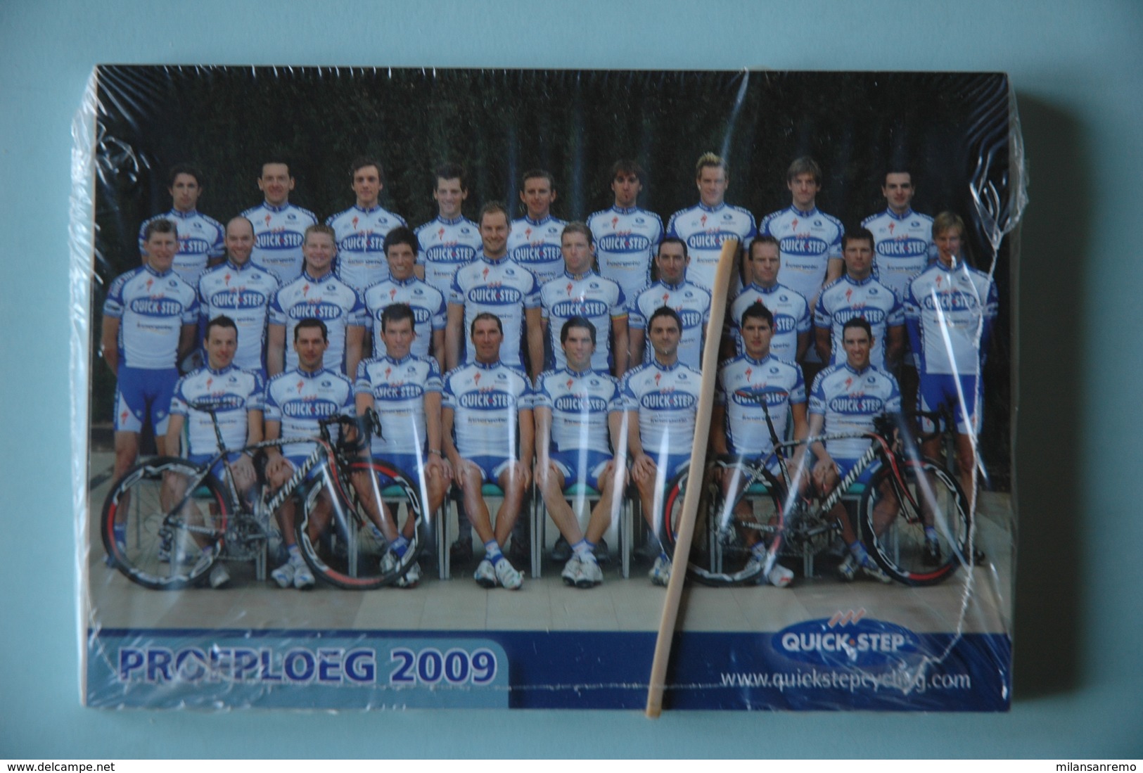 CYCLISME: EQUIPE QUICK STEP 2009   COMPLETE SOUS BLISTER - Cyclisme