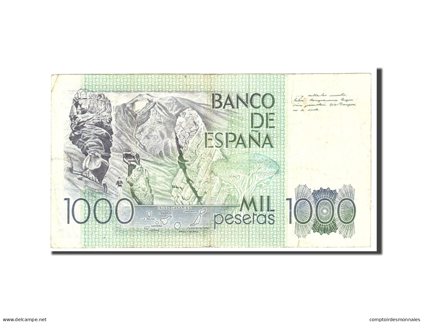 Billet, Espagne, 1000 Pesetas, 1979, 1979-10-23, KM:158, TTB - [ 4] 1975-…: Juan Carlos I.
