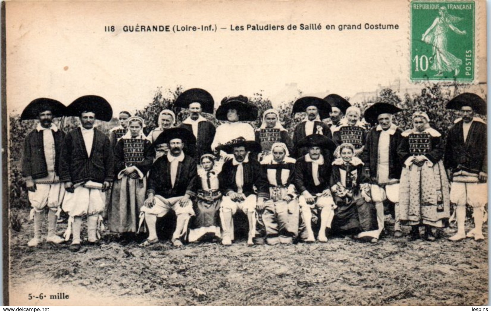 44 - GUERANDE -- Les Paludiers De Saillé En Grand Costume - Guérande