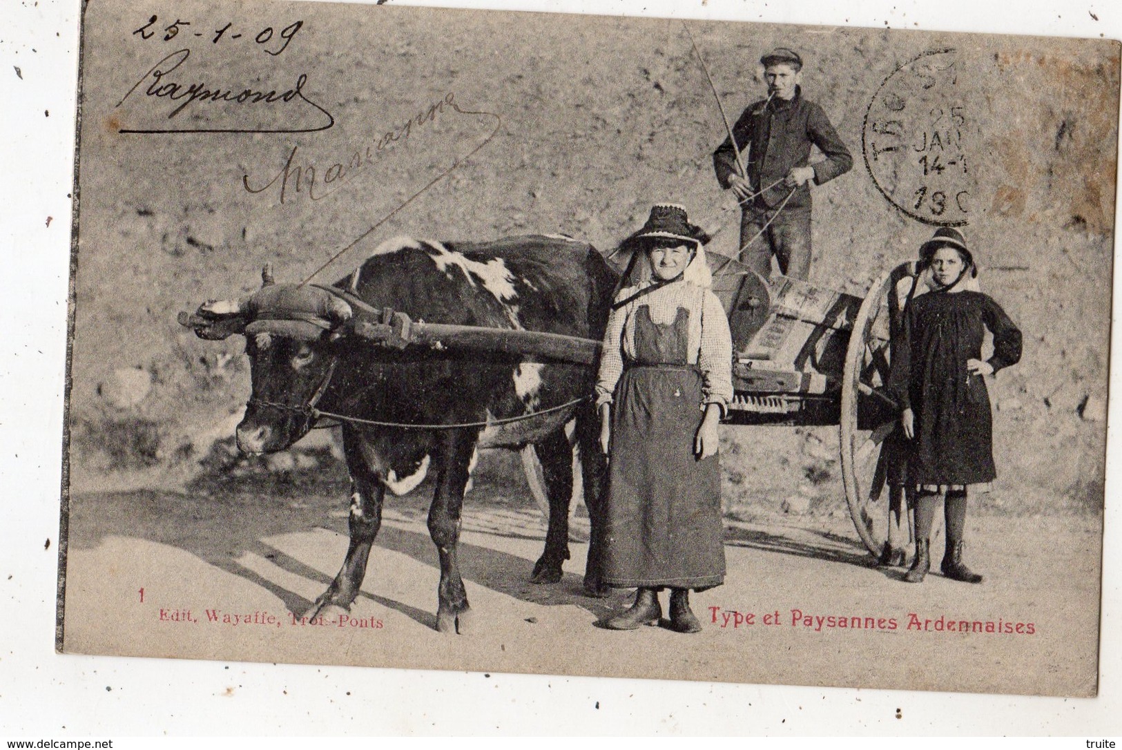 TROIS-PONTS TYPE ET PAYSANNES ARDENNAISES - Trois-Ponts