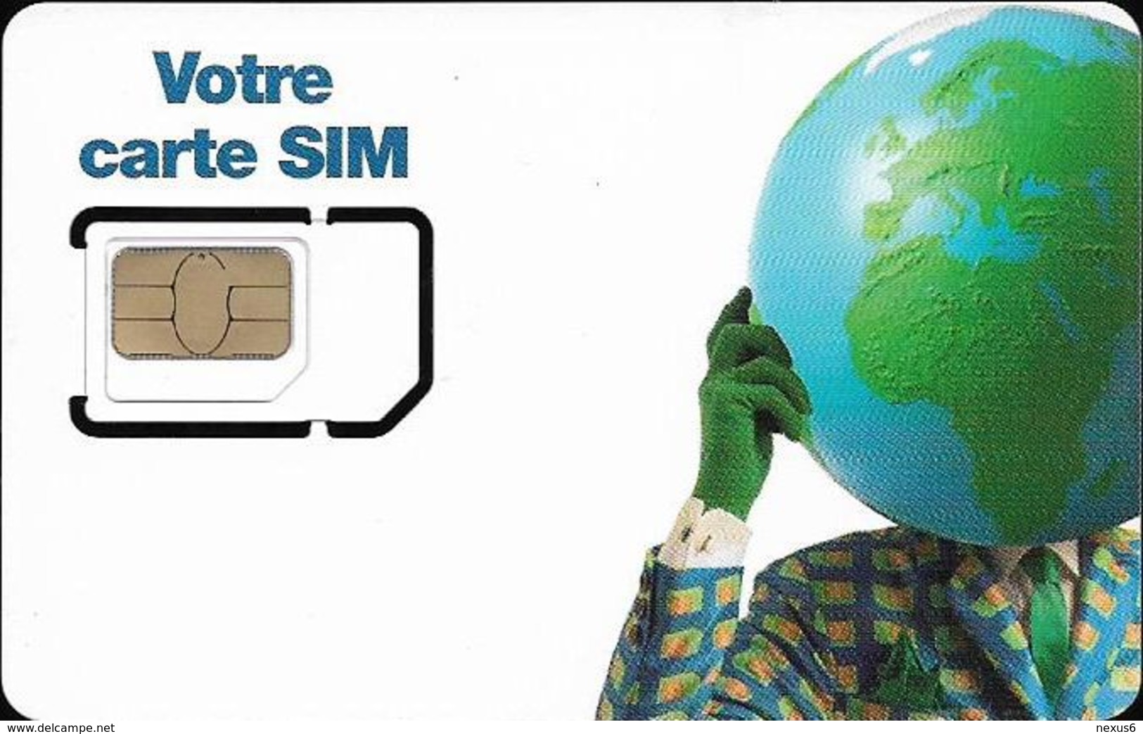 France - Lycamobile - Votre Carte SIM - GSM SIM6 Mini-Micro-Nano, Mint - Sonstige & Ohne Zuordnung