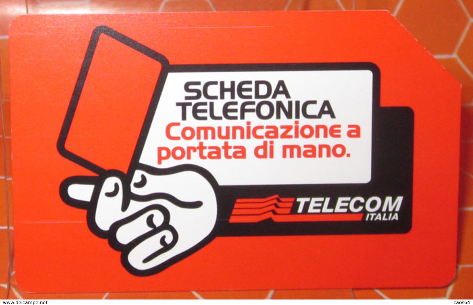 TELECOM LIRE 5.000  SCHEDA TELEFONICA USED - Pubbliche Pubblicitarie