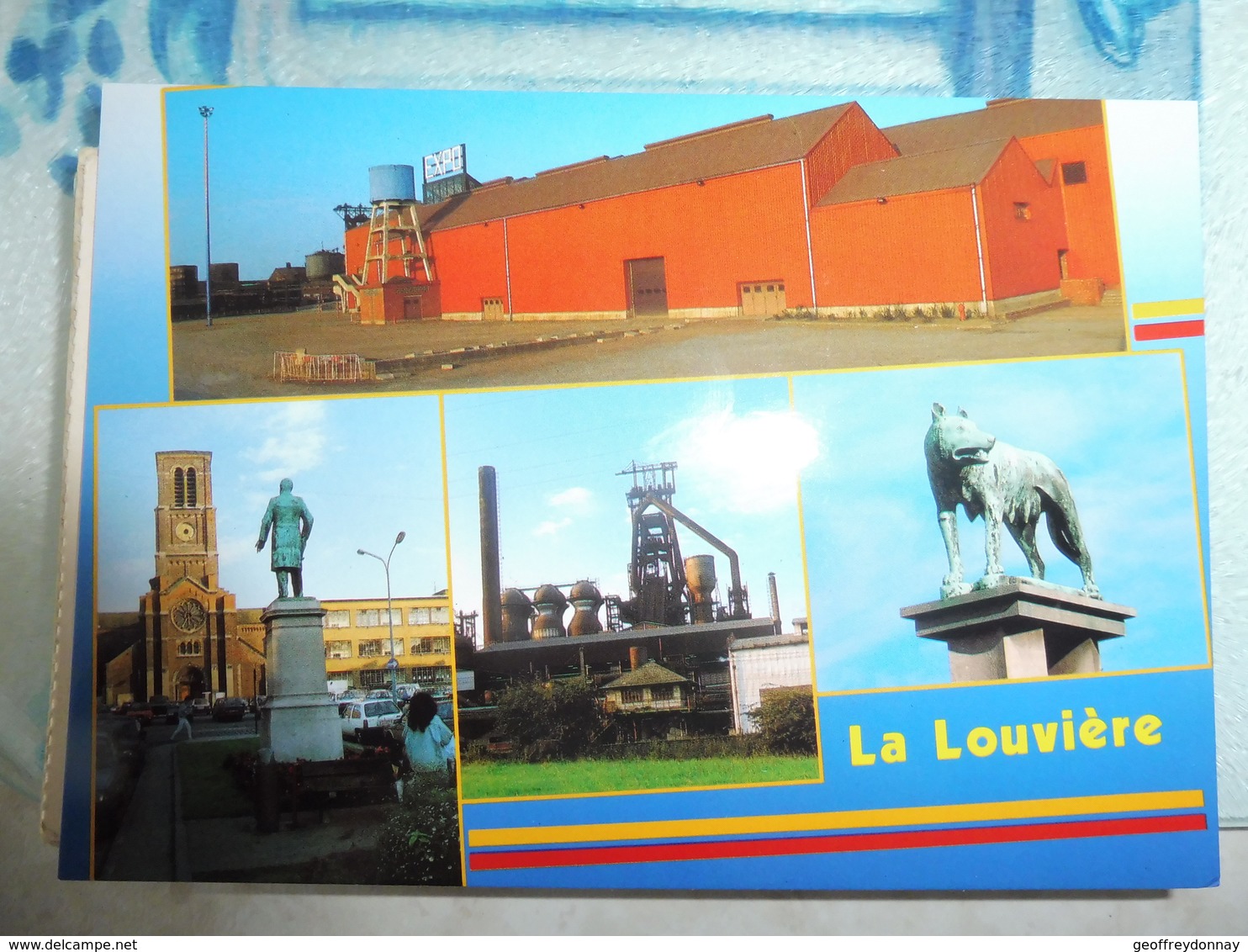 CPA La Louviere 3 Cartes Modernes Neuve ( La Louve Et 2 Cartes Multi Photos A Voir ) Boel Bois Du Luc Etc - La Louvière