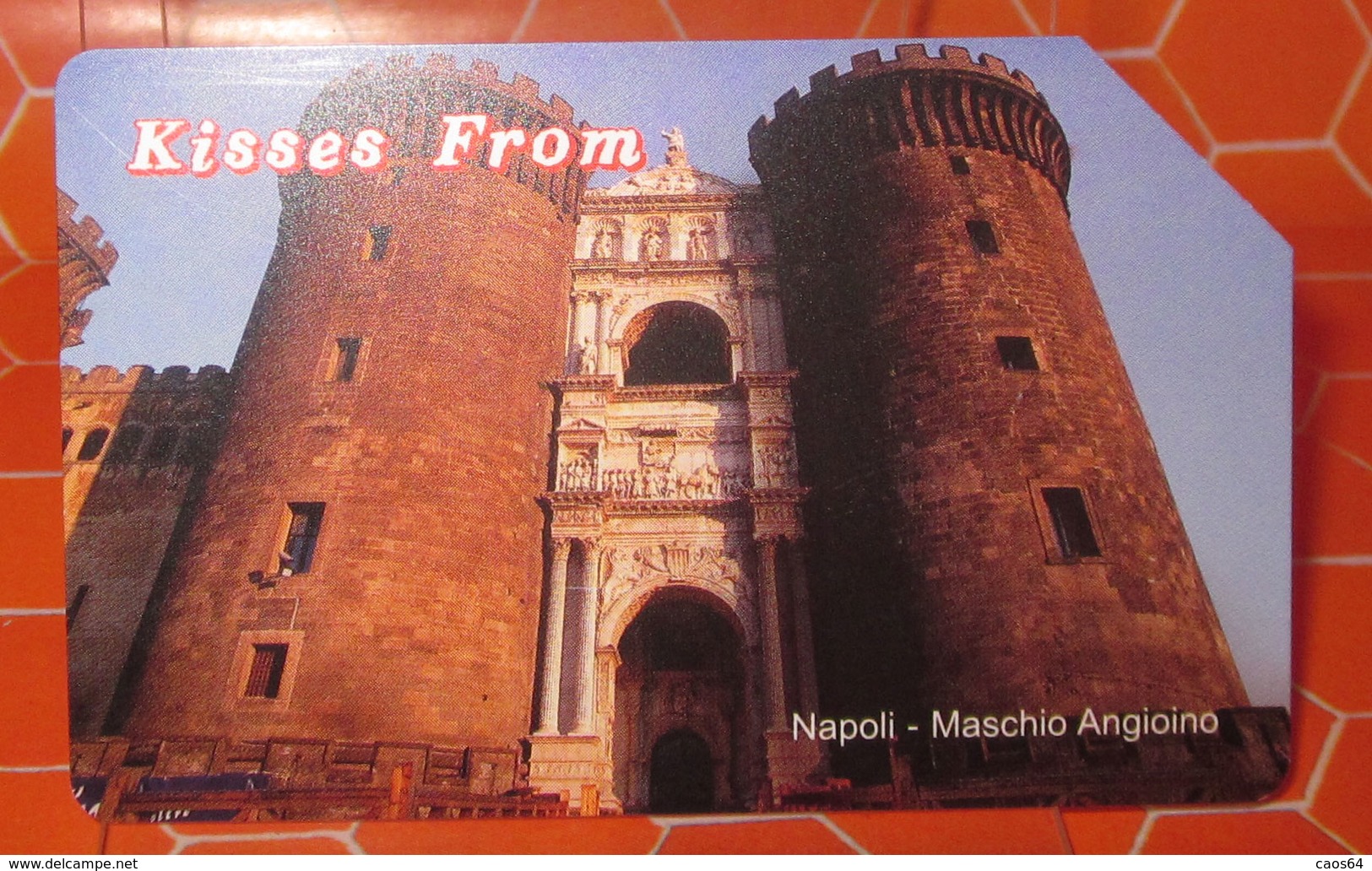 Italia TELECOM 5.00 NAPOLI MASCHIO ANGIOINO SCHEDA TELEFONICA USED