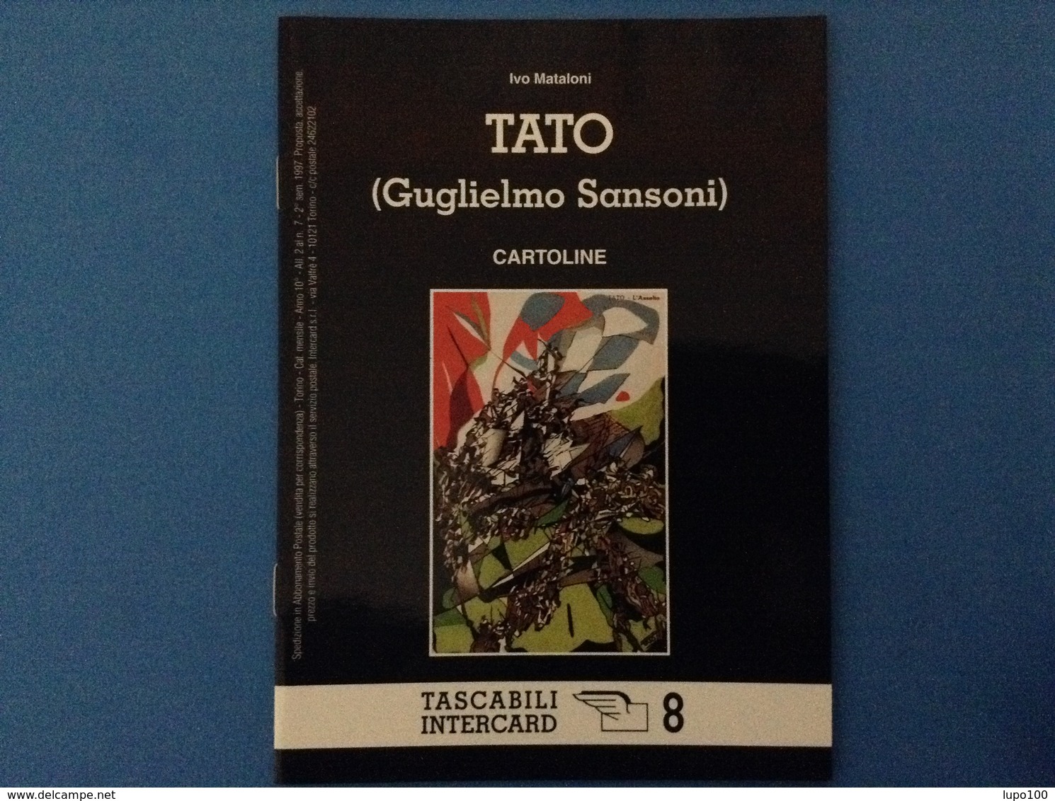 CARTOLINE CATALOGO TASCABILI INTERCARD N 8 IVO MATALONI TATO - Italian