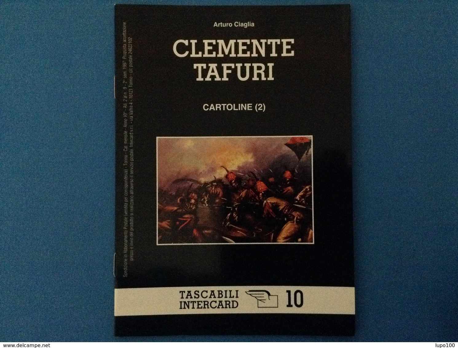 CARTOLINE CATALOGO TASCABILI INTERCARD N 10 ARTURO CIAGLIA CLEMENTE TAFURI - Italien