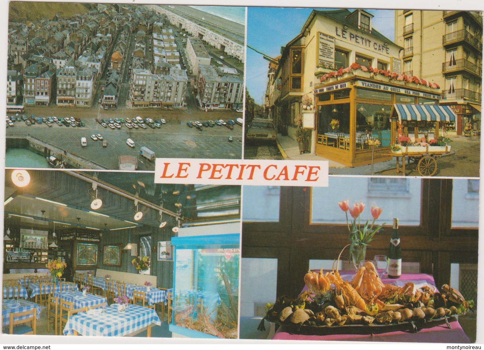 Seine  Maritime : LE  TREPORT : " Le  Petit  Café " , Restaurant - Le Treport