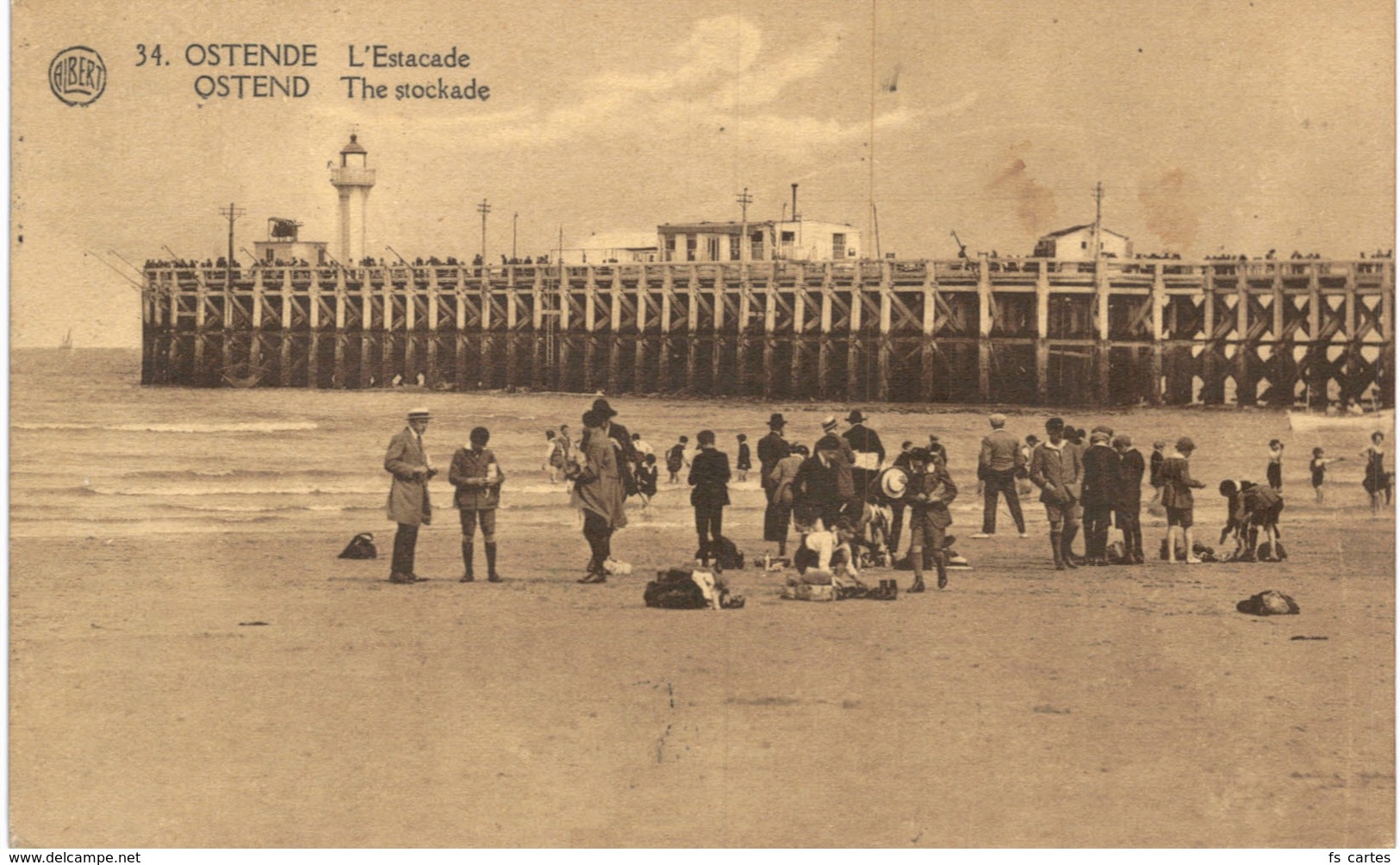 Ostende     L'Estacade - Oostende