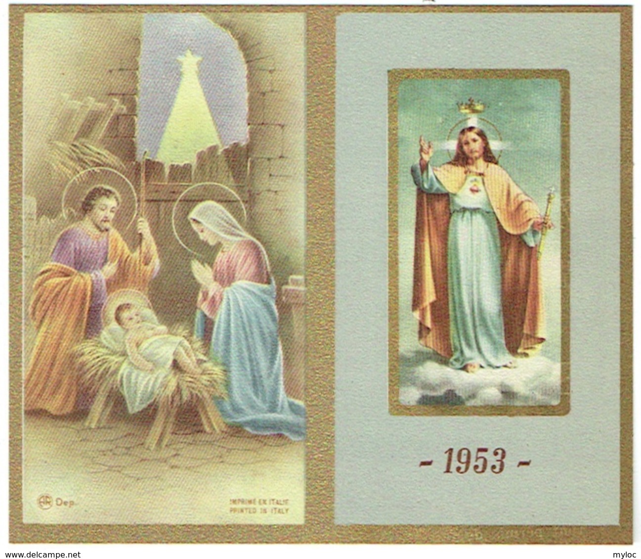 Calendrier. Religion. Missions Pères Assomptionistes. 1953. - Petit Format : 1941-60