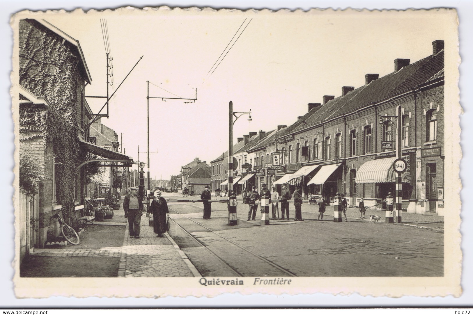 Belgique - Quiévrain - Frontière - Quiévrain