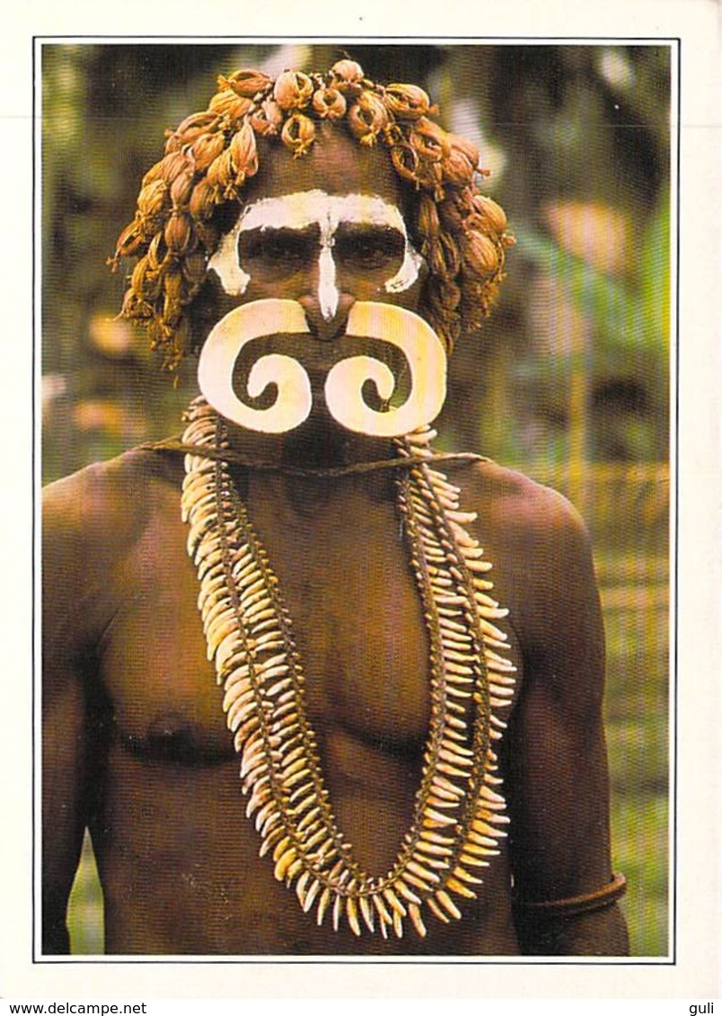 Océanie  -Papouasie-Nouvelle-Guinée- Papua New Guinea Asmat Warrior (B)  * PRIX FIXE - Papua Nuova Guinea