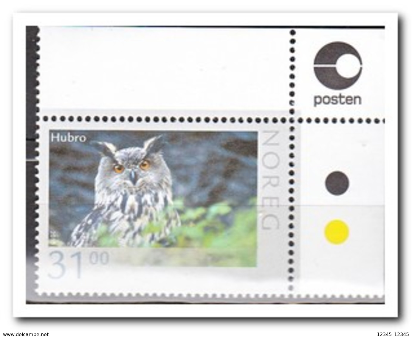 Noorwegen 2015, Postfris MNH, Owl - Ongebruikt