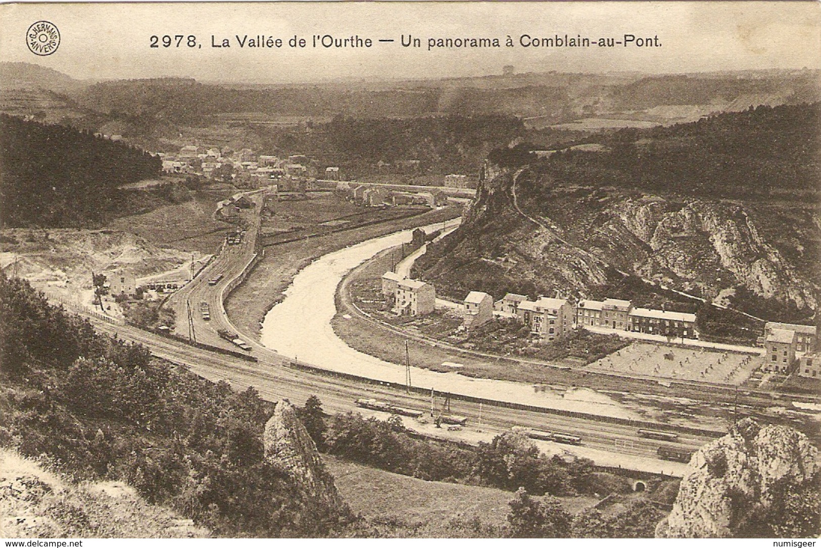 La Vallée De L'Ourthe  --  Un Panorama à Comblain-au-Pont - Comblain-au-Pont