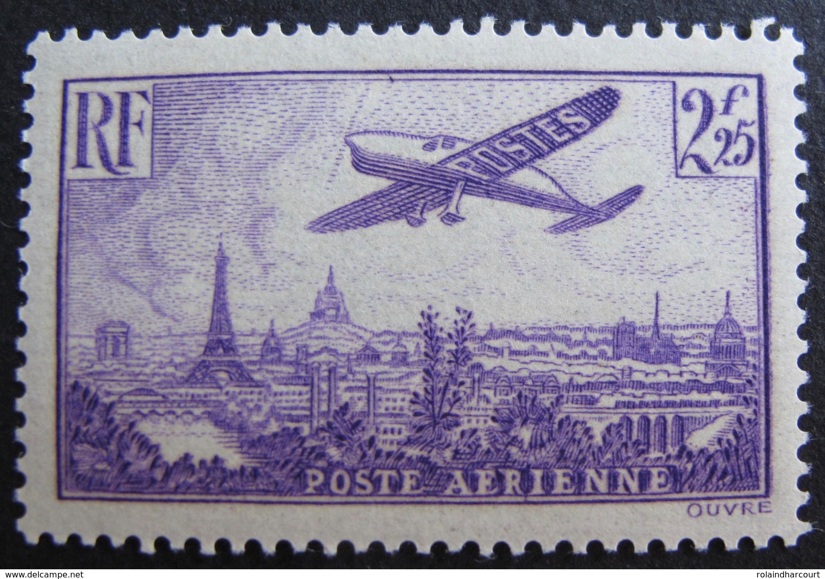 R1692/64 - 1936 - POSTE AERIENNE - N°10 NEUF** - Cote : 40,00 € - 1927-1959 Mint/hinged