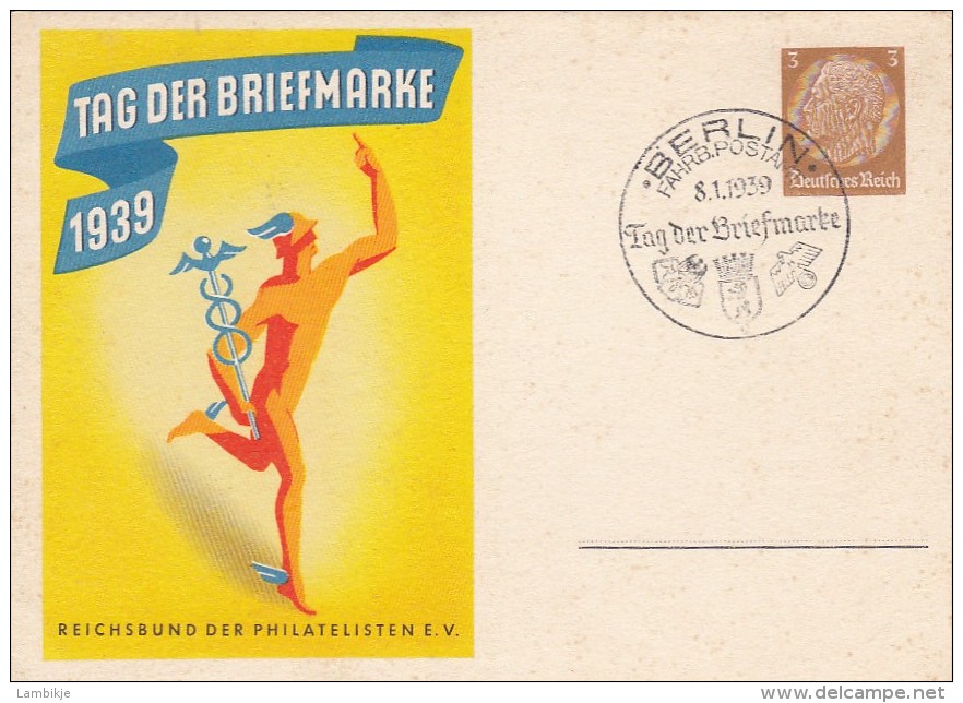Deutsches Reich Postkarte P239/01 1939 - Sonstige & Ohne Zuordnung