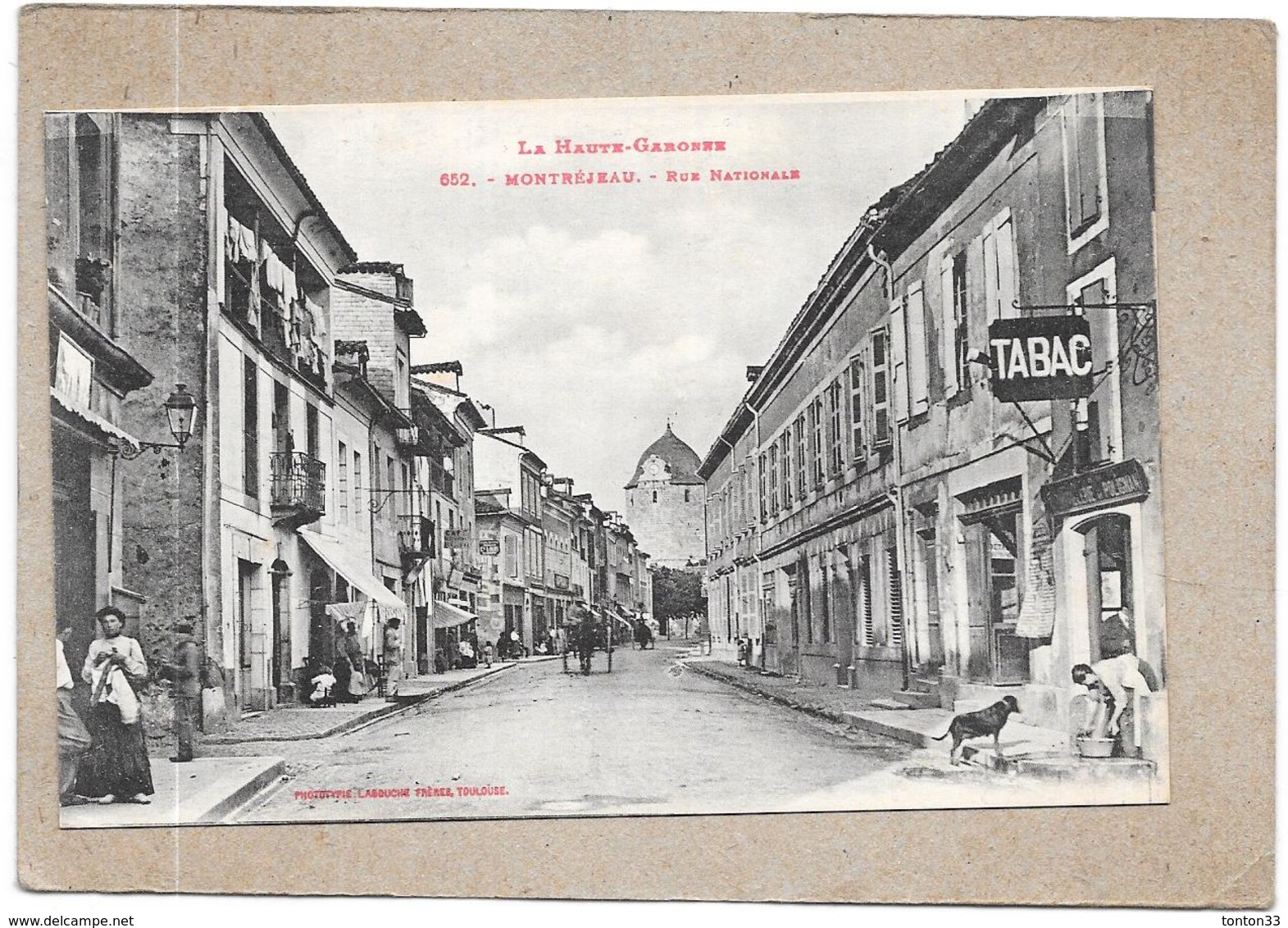 MONTREJEAU - 31 - Rue Nationale - DELC1/RA - - Montréjeau