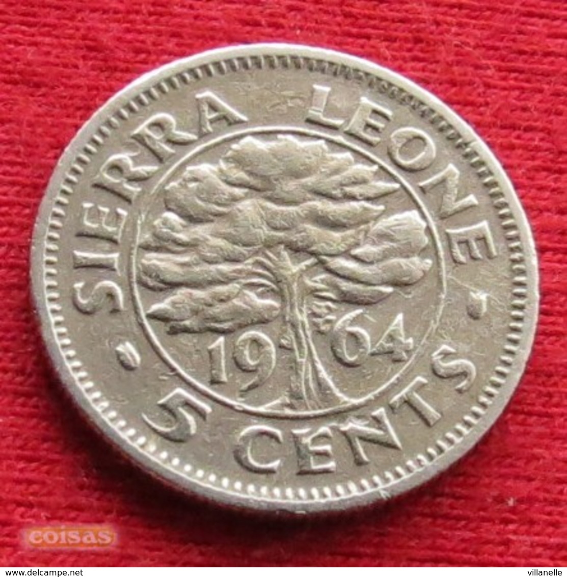 Sierra Leone 5 Cents 1964 KM# 18  Serra Leone Serra Leoa Sierra Leona - Sierra Leone