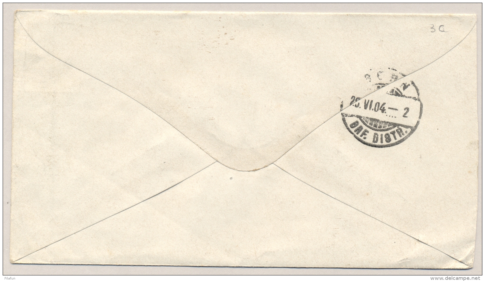 Nederlands Indië - 1904 - 25 Cent Willem III, Envelop G3c Van VK Weltevreden Naar Bern / Schweiz - Nederlands-Indië
