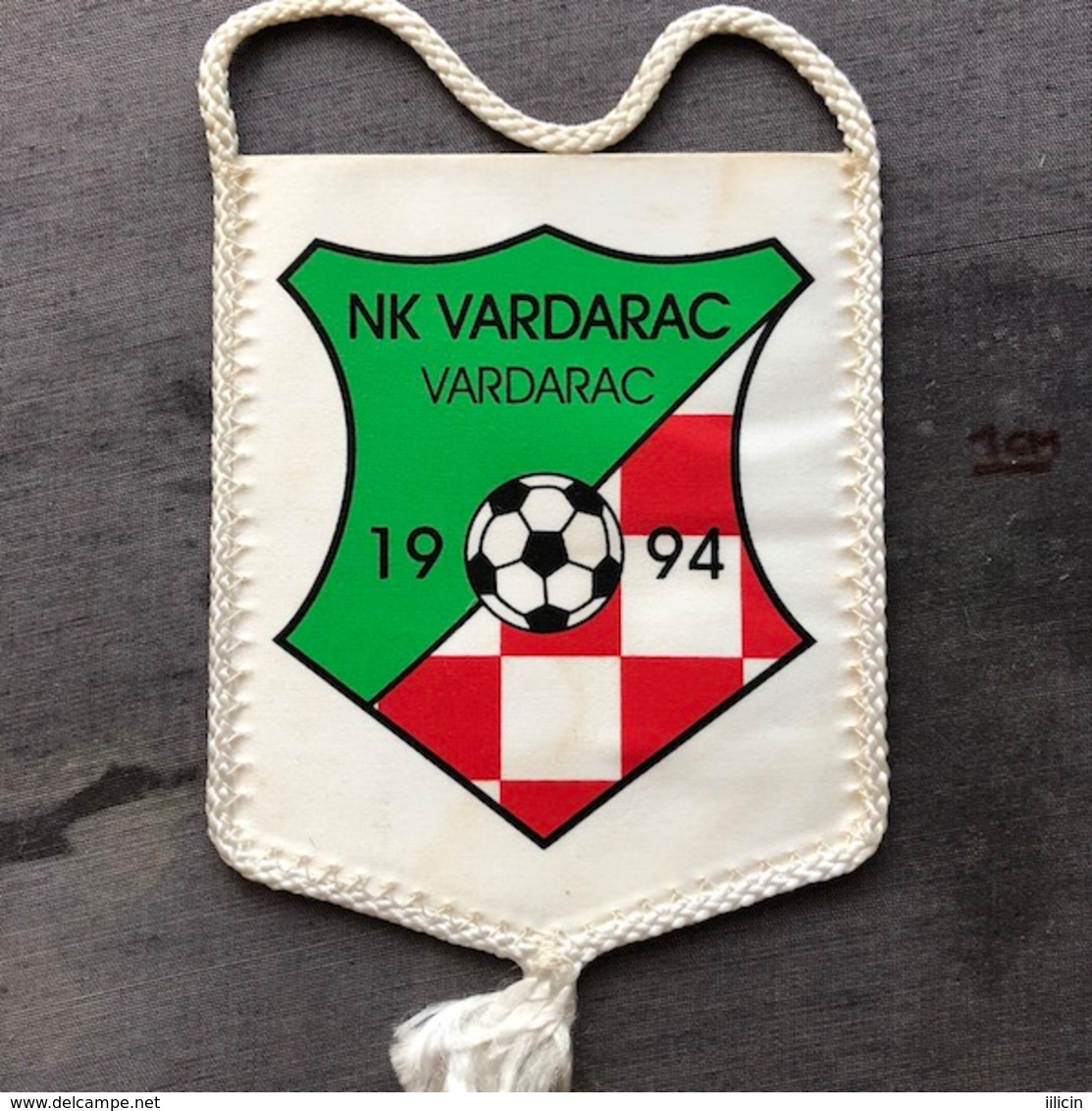 Flag (Pennant / Banderín) ZA000376 - Football (Soccer / Calcio) Croatia Vardarac - Apparel, Souvenirs & Other