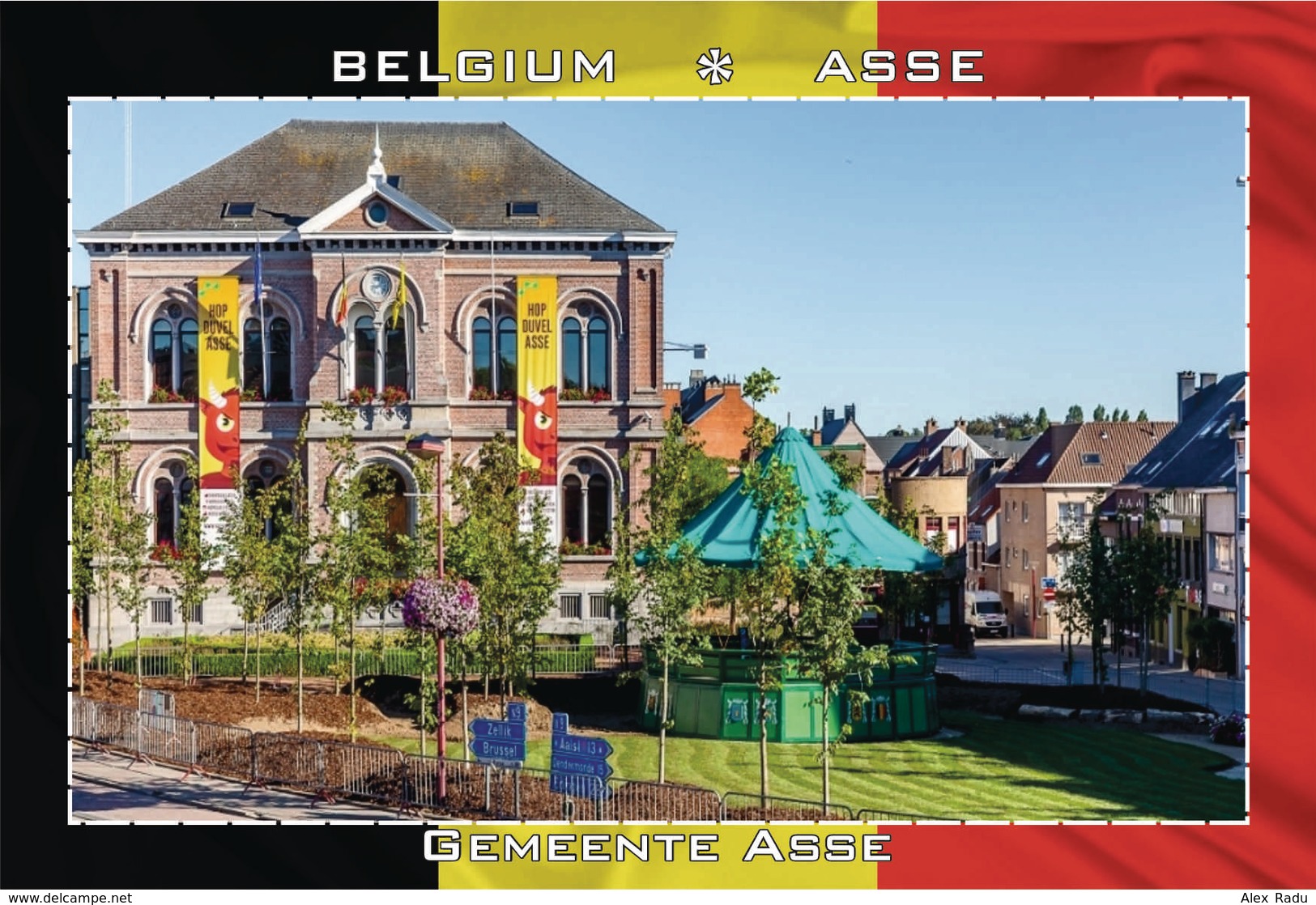 Carte Postale, REPRODUCTION, ASSE (18), Flemish Brabant, Belgium - Autres & Non Classés