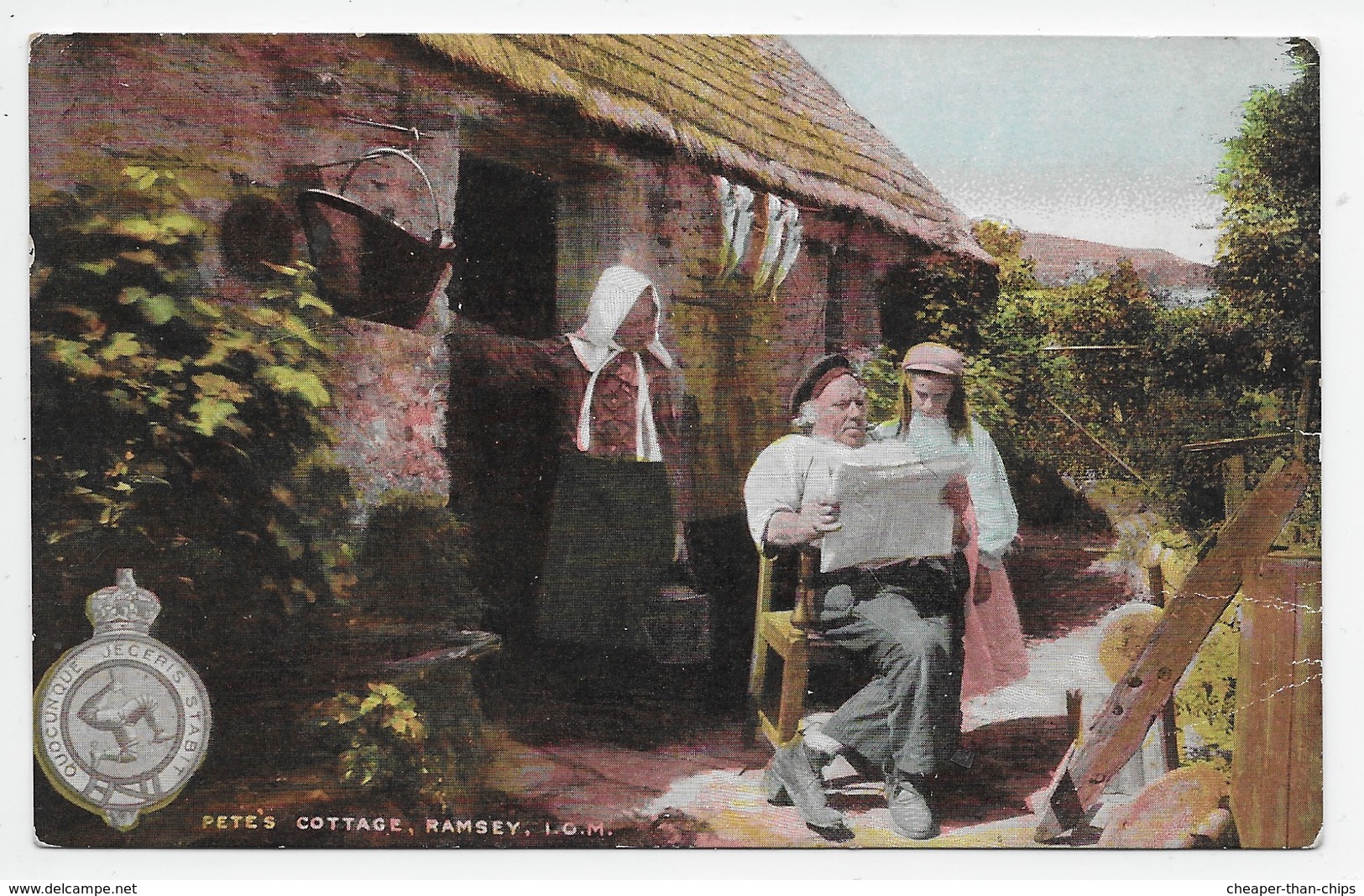 Pete's Cottage, Ramsey, Ramsey, I.O.M. - Manx Camera Series - Isle Of Man