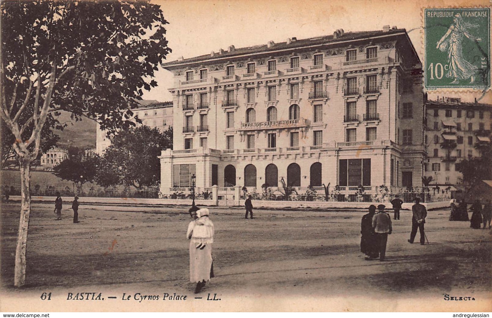 CPA BASTIA - Le Cyrnos Palace - Bastia