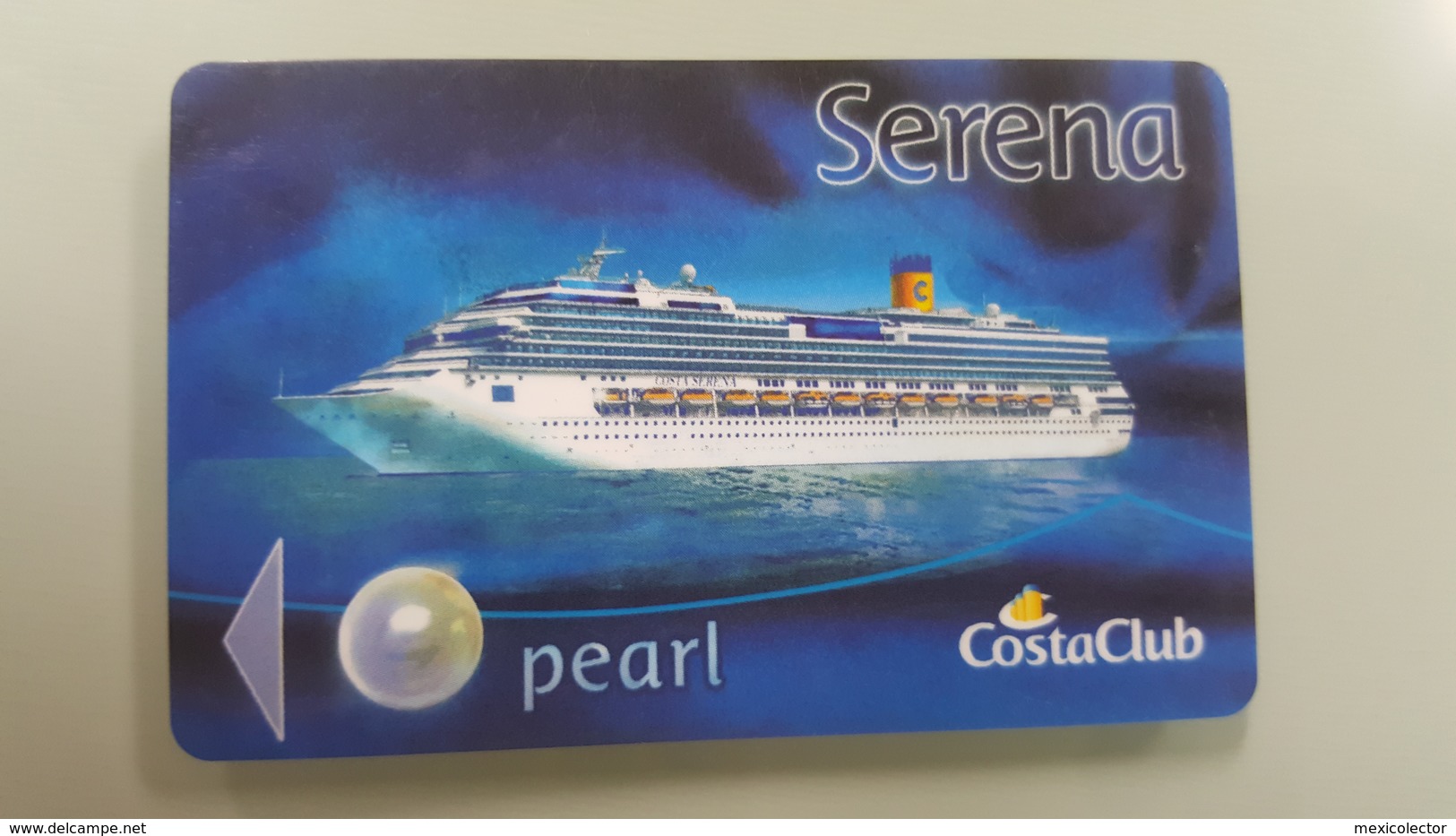 ITALY - COSTA - SERENA - PEARL - CRUISE CABIN KEY CARD - - Chiavi Elettroniche Di Alberghi