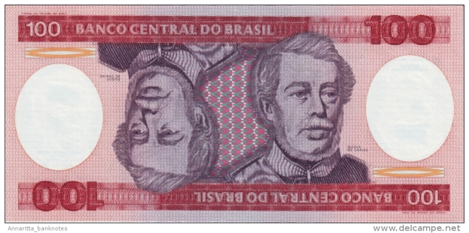 BRAZIL 100 CRUZEIROS ND (1985) P-198b UNC  [BR820b] - Brazilië