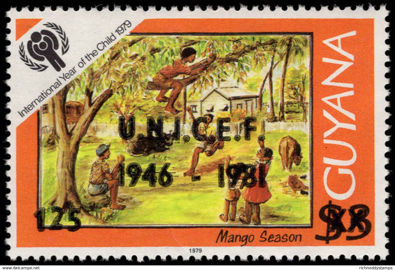 Guyana 1981 UNICEF Unmounted Mint. - Guyana (1966-...)