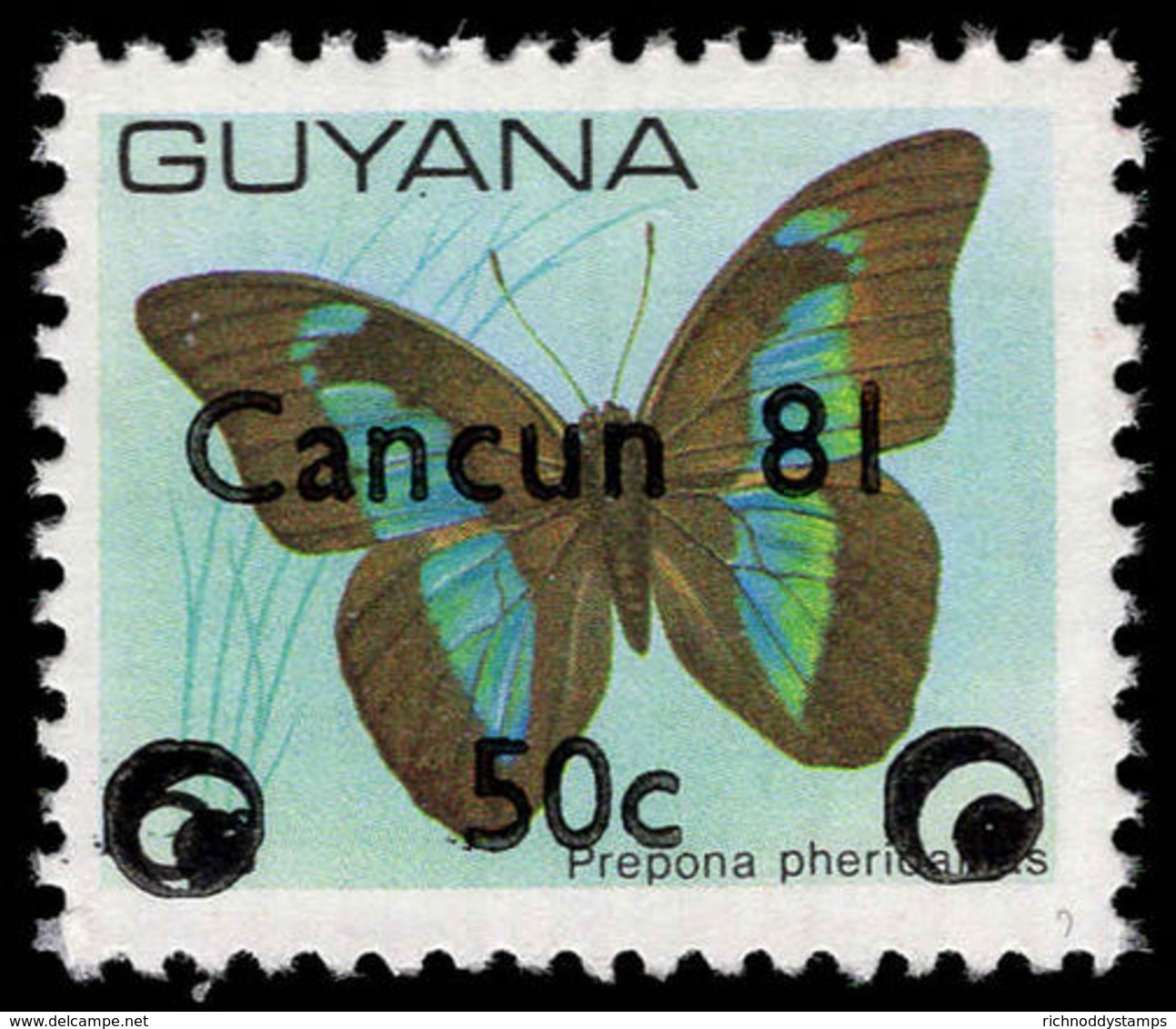 Guyana 1981 Cancun Unmounted Mint. - Guyana (1966-...)