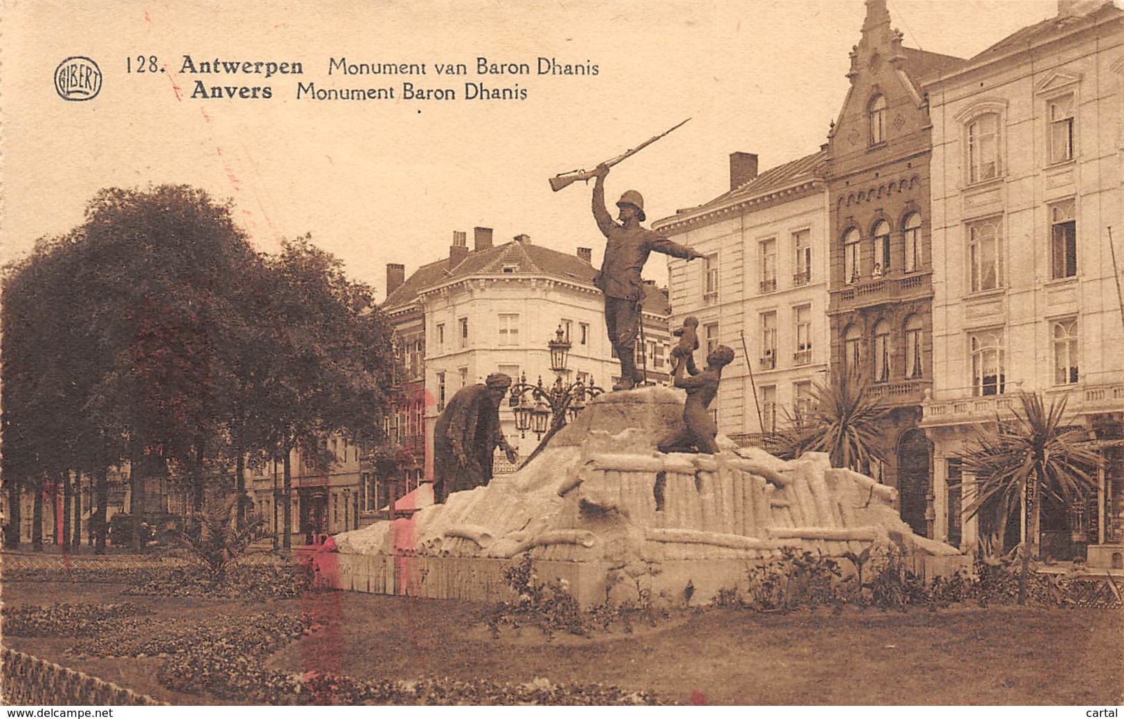 ANTWERPEN - Monument Van Baron Dhanis - Antwerpen