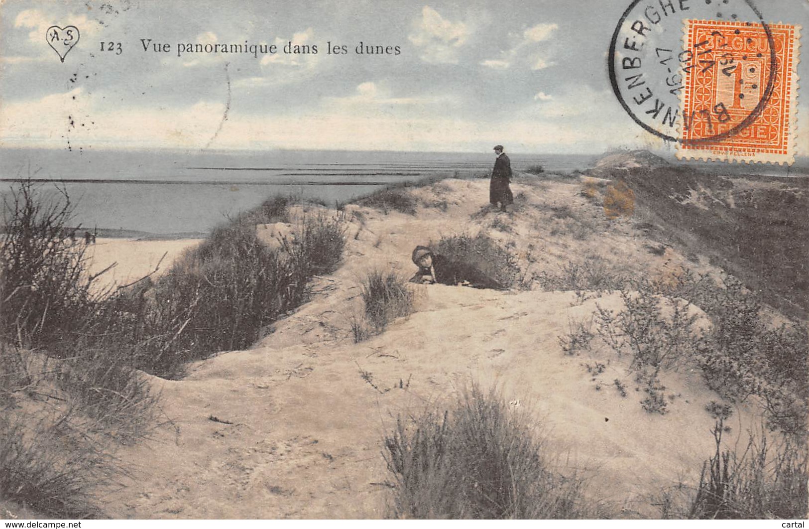 Vue Panoramique Dans Les Dunes - Blankenberge