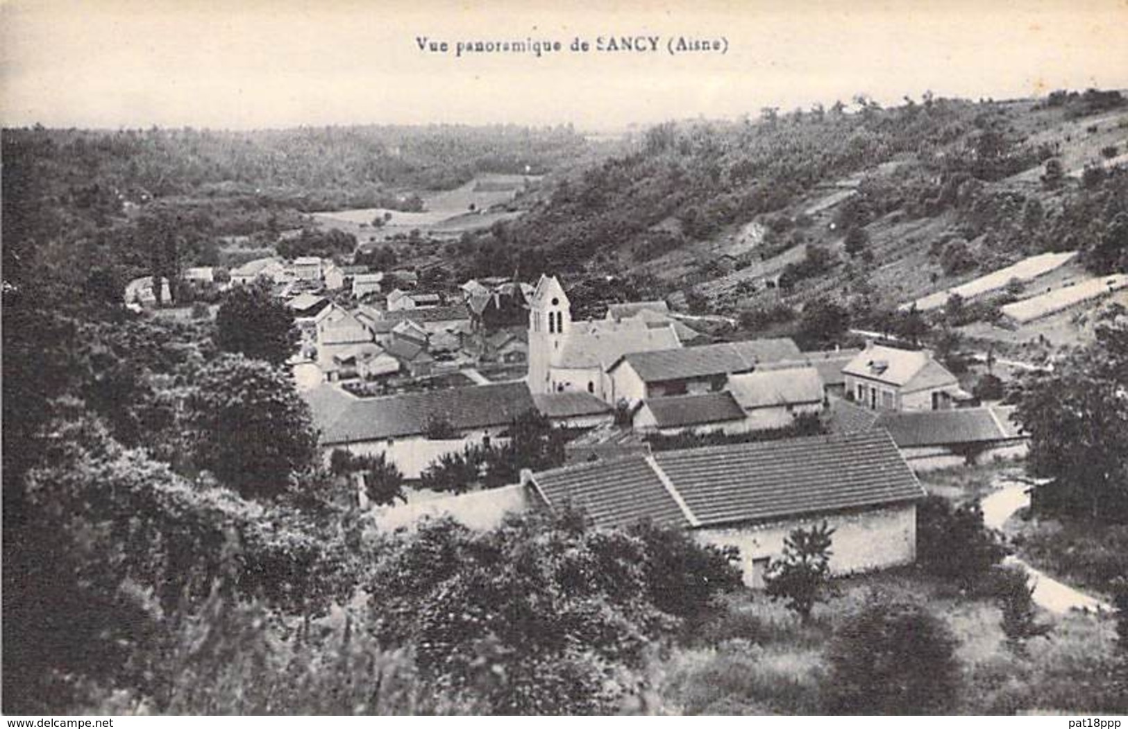 02 - SANCY : Vue Panoramique - CPA - Aisne - Other & Unclassified