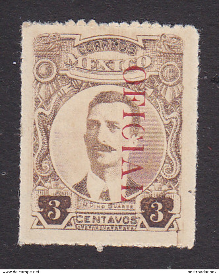 Mexico, Scott #O157, Mint Hinged, Regular Issue Overprinted, Issued 1921 - Mexico