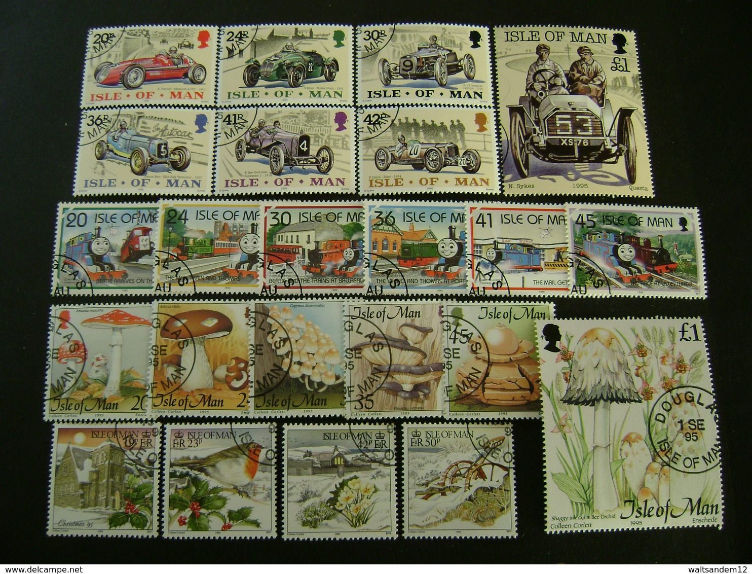 Isle Of Man 1995 Commemorative/special Issues (SG 629-671) 2 Images - Used - Isle Of Man