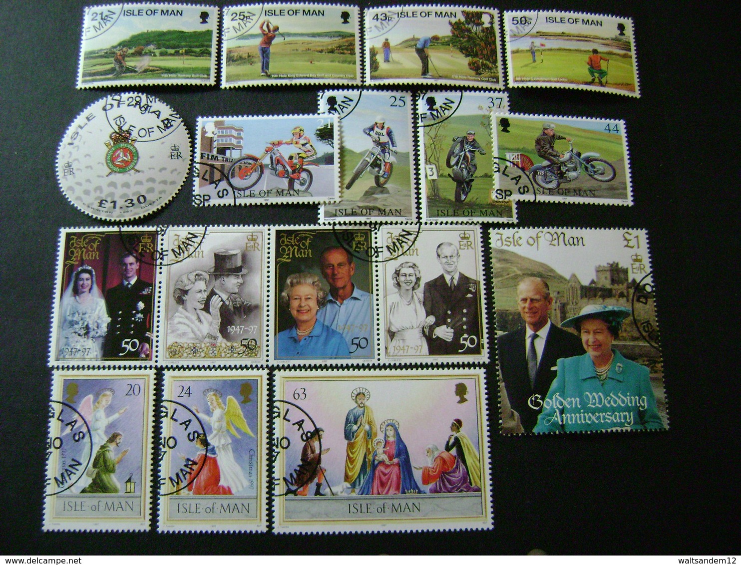 Isle Of Man 1997 Commemorative/special Issues (SG 730-759, 761-772) 2 Images - Used - Isle Of Man