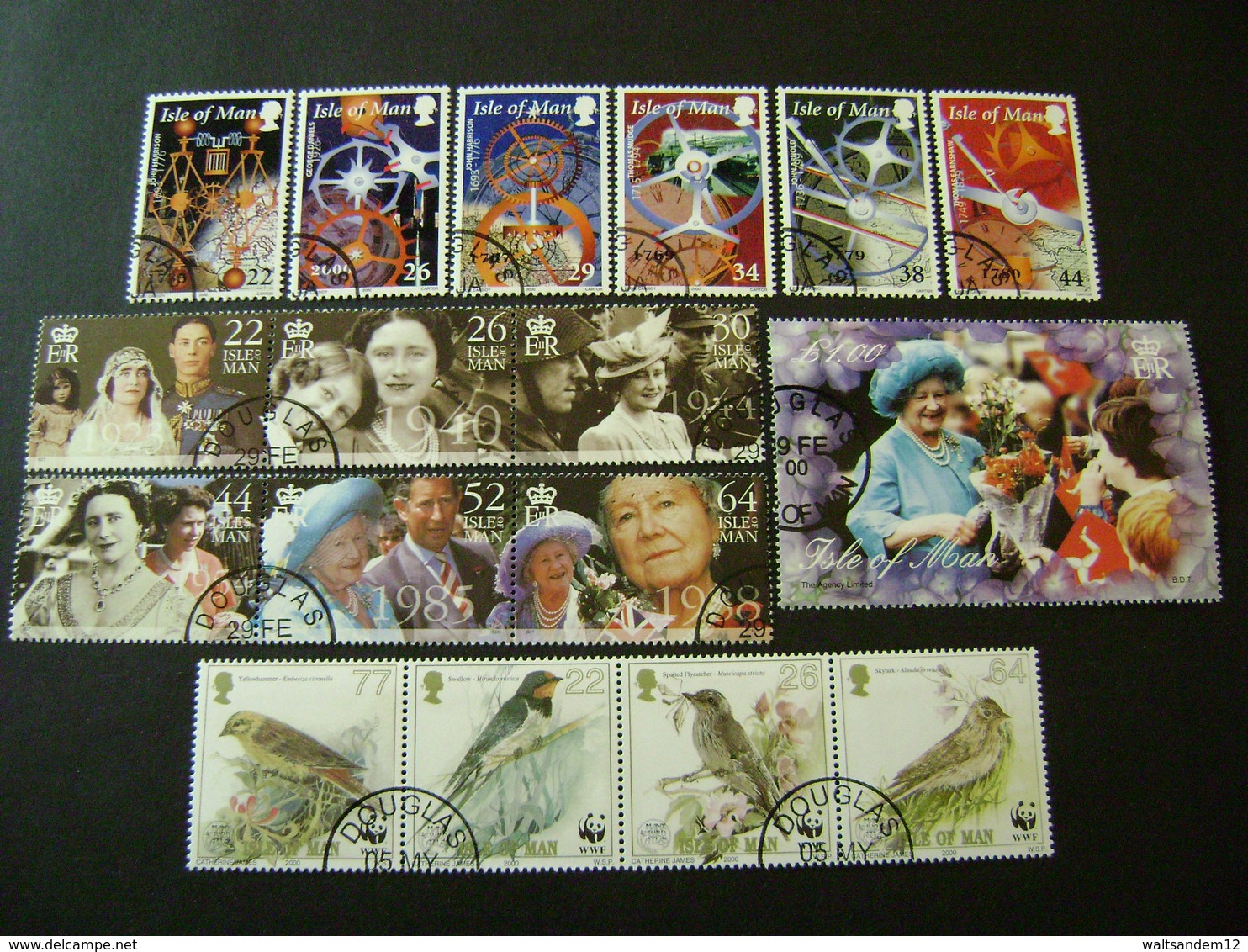 Isle Of Man 2000 Commemorative/special Issues (SG 869-885, 887-916) 3 Images - Used - Isle Of Man