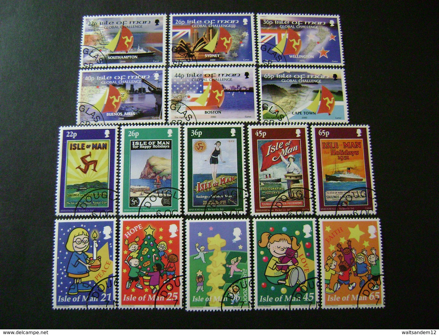 Isle Of Man 2000 Commemorative/special Issues (SG 869-885, 887-916) 3 Images - Used - Isle Of Man