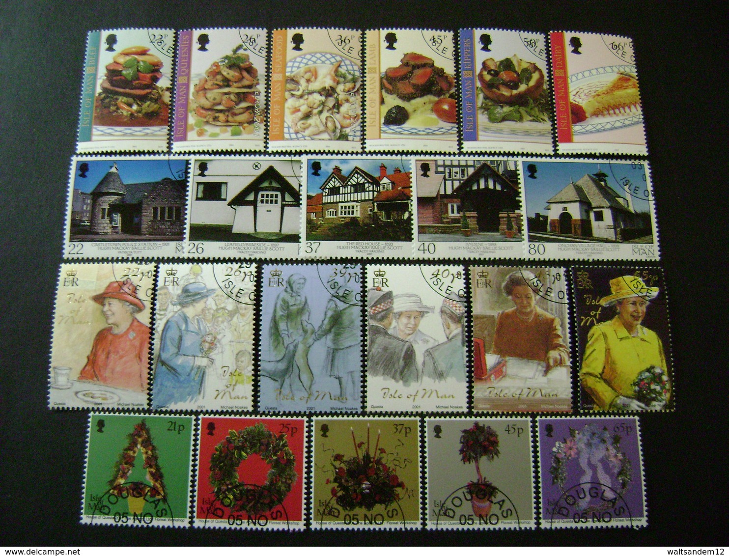 Isle Of Man 2001 Commemorative/special Issues (SG 917-957, 959-969) 3 Images - Used [Sale Price] - Isle Of Man