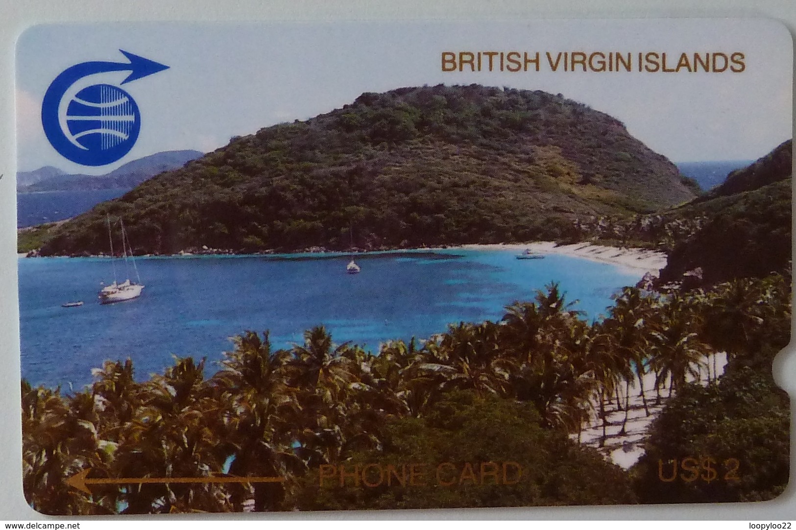 BRITISH VIRGIN ISLANDS - GPT - BVI-1A - $2 - Peter Island - 1989 - 1000ex - Mint - Maagdeneilanden