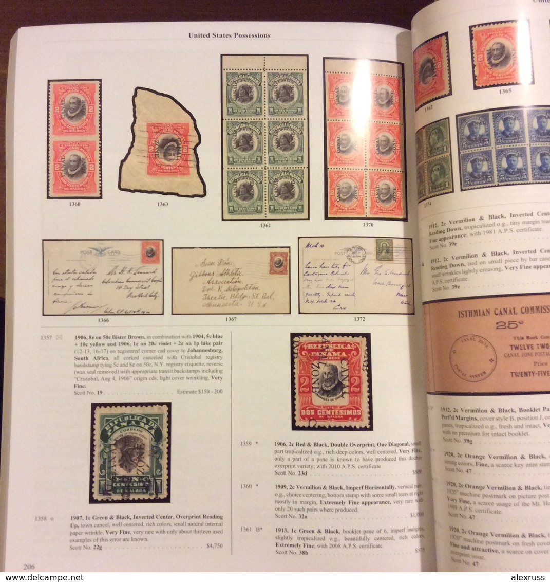 US THE SESCAL SALE CATALOG Oct 12-14,2018,Stamps,Covers Blocks,Civil War stamps & More !