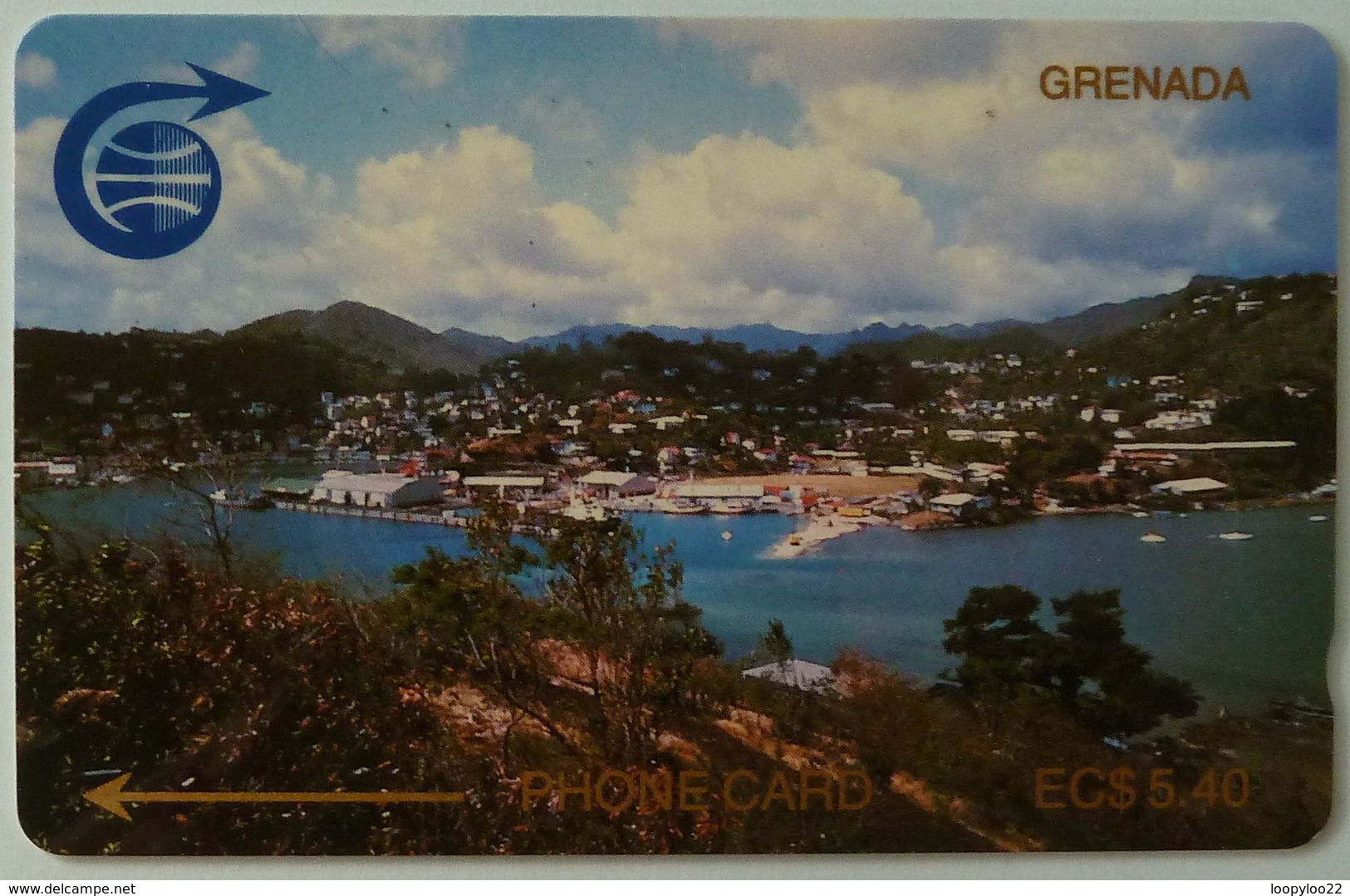 GRENADA - GPT - GRE-2A - 2CGRA - $5.40 - St Georges - 1000ex - Mint - Grenada