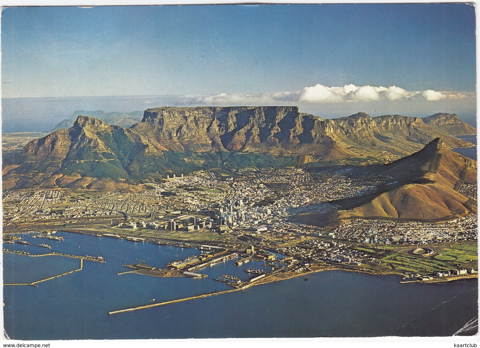 Cape Town From The Air - Kaapstad Uit Die Lug Gesien - (South Africa) - Zuid-Afrika